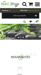 Mobile Screenshot of nutri-shop.be