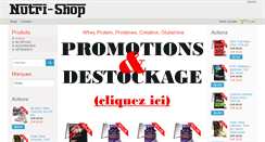 Desktop Screenshot of nutri-shop.ch